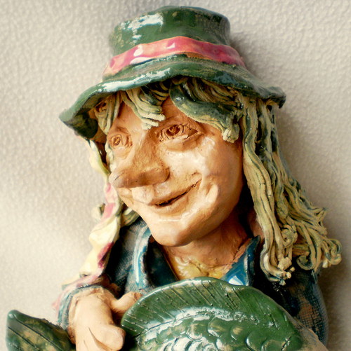 Vodník Heřman 33cm-s kaprem — foto 3