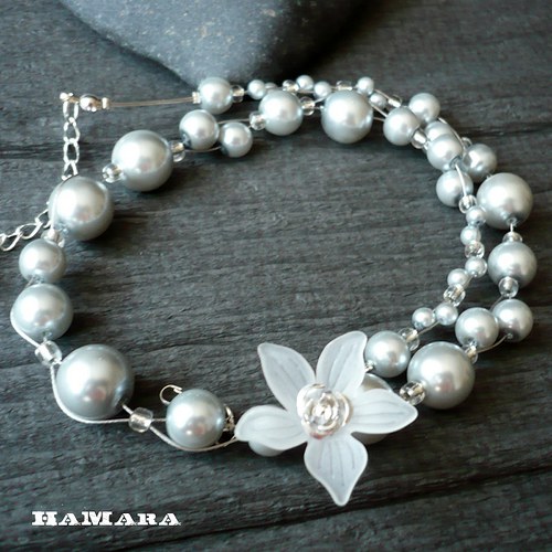 Silver rose - korálky na přání — foto 2