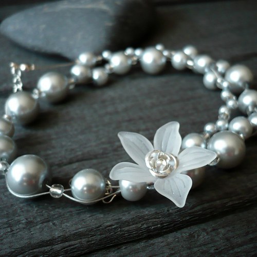 Silver rose - korálky na přání — foto 3