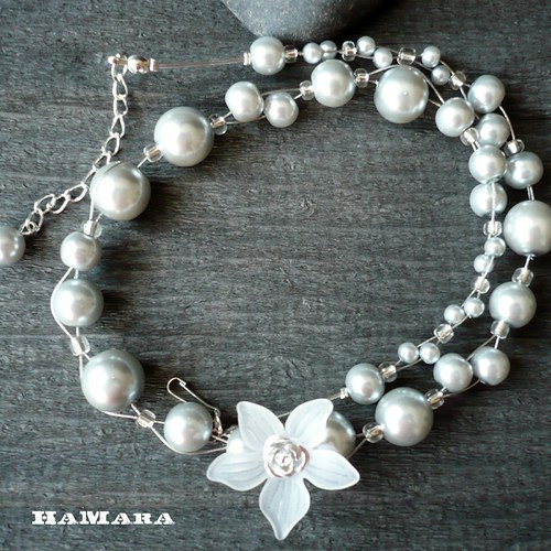 Silver rose - korálky na přání — foto 4