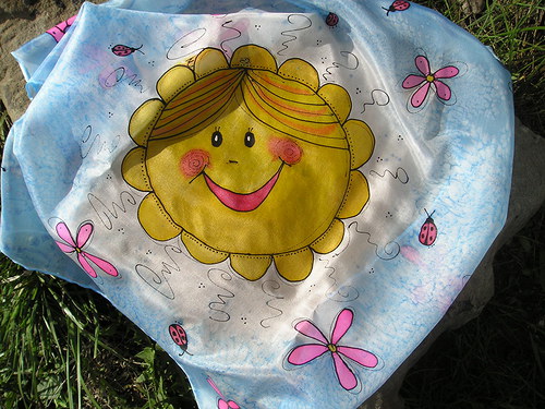 Hedvábný šáteček- Helenka — foto 2