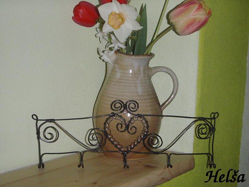 Věšák se srdíčkem — foto 3