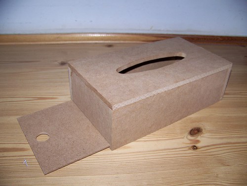 Krabička na kapesníky - MDF — foto 2