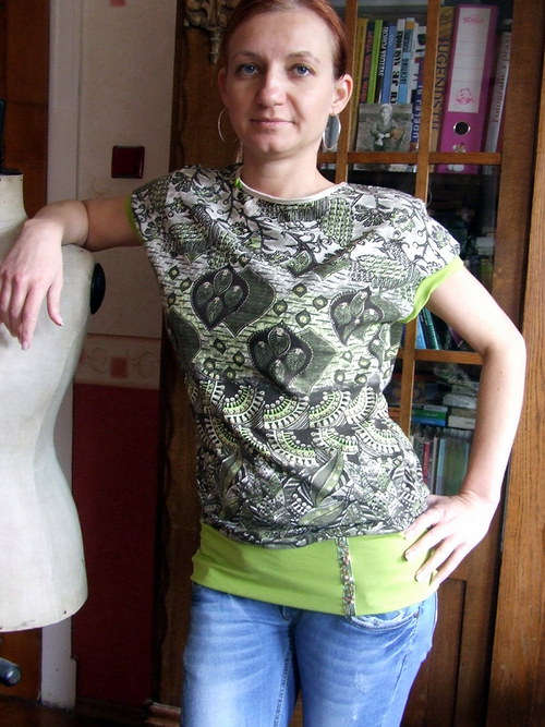 Tričko zelenkavé — foto 3