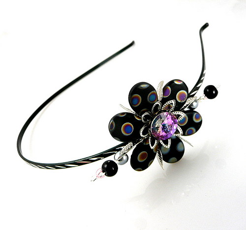 Čelenka : " Black and pink " — foto 3