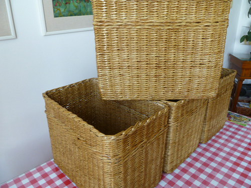 Koše na objednávku - set 3+1 — foto 2