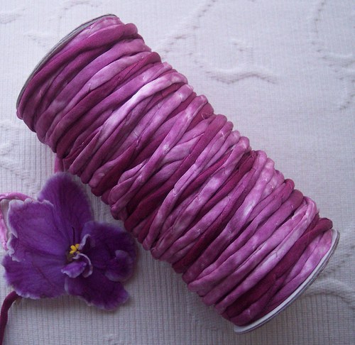 Violet..., crep satin, metráž — foto 2
