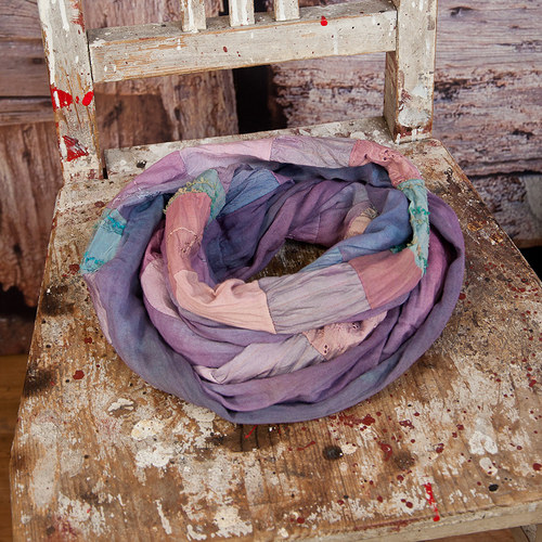 Tunel na krk - patchwork — foto 3