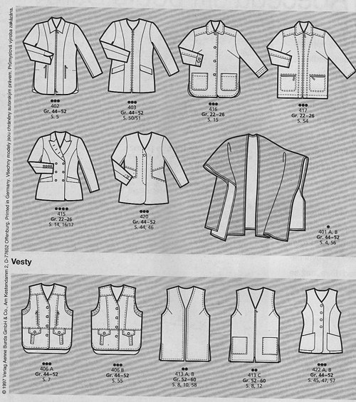 Burda plus - pro plnoštíhlé (vel.44-60) 3/97 — foto 2