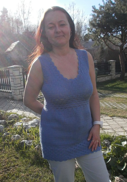 Modré šaty nebo tunika — foto 2