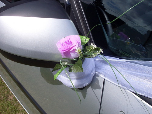 Šerpa na auto nevěsty I. — foto 2