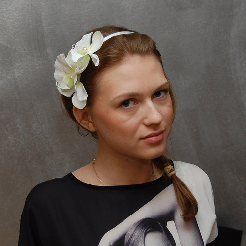 Bílá láska ... čelenka — foto 2