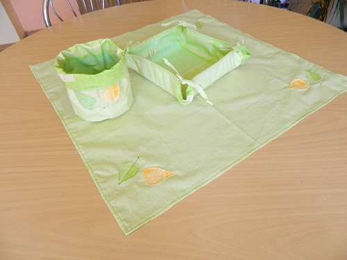 Prostírání na piknik - zelené — foto 3