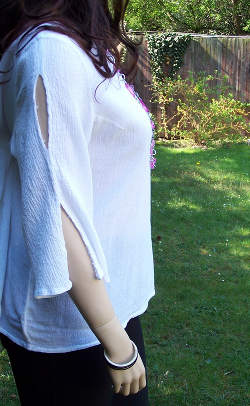 VÝPRODEJ - Tunika ,,White Comfort" — foto 5
