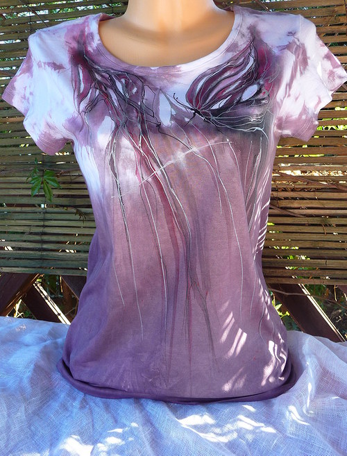 Dámské triko s motýlkem:-))( M) — foto 3
