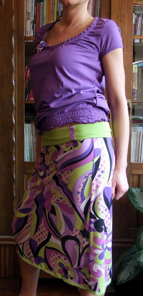 Sukně fialková — foto 3