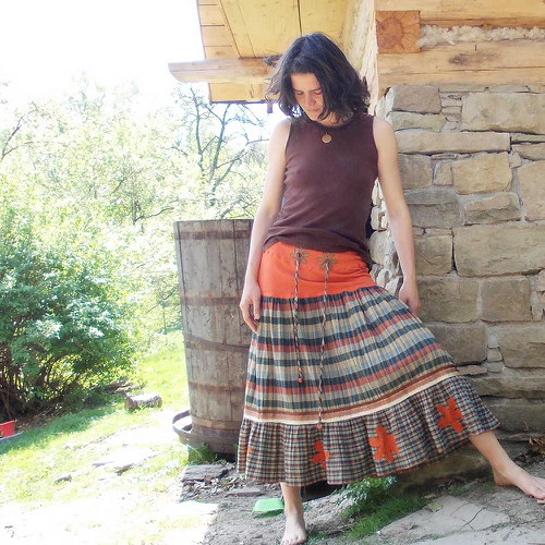 Sukýnka květová — foto 3