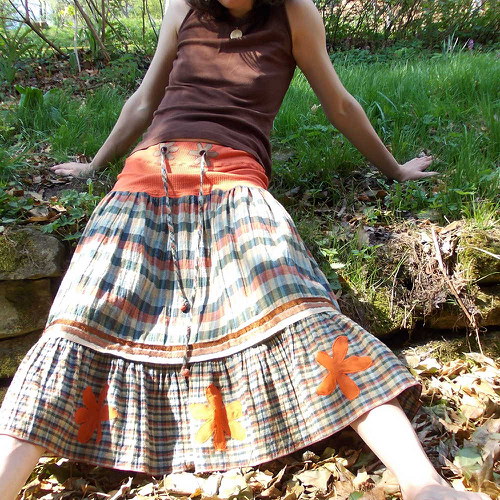 Sukýnka květová — foto 4