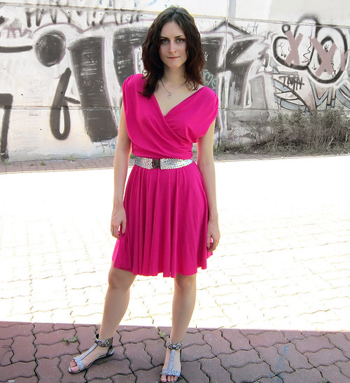 Šaty Summer fuchsia vel. L — foto 2