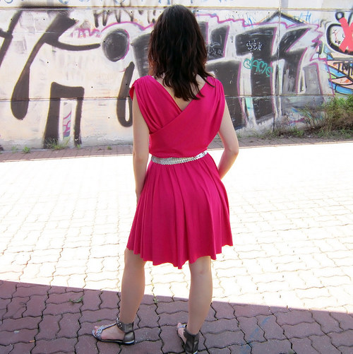 Šaty Summer fuchsia vel. L — foto 3