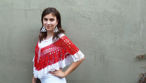 Pelerínka + náušnice — foto 2