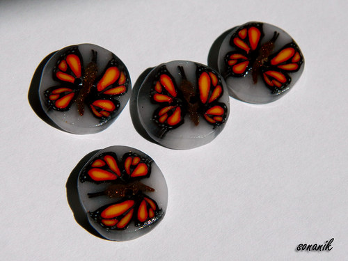 VÝPRODEJ-FIMO knoflíky — foto 5