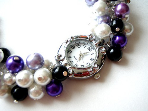 Náramkové ketlované hodinky Violet — foto 2