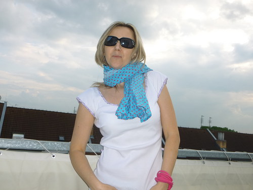 Šálka - multifunkční...puntíkatá...tyrkysová... — foto 4