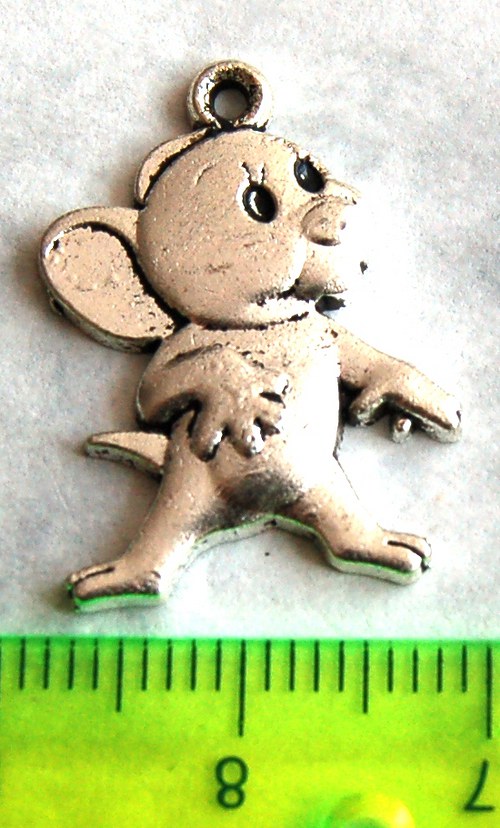 Stříbrný myšák - 1ks — foto 3