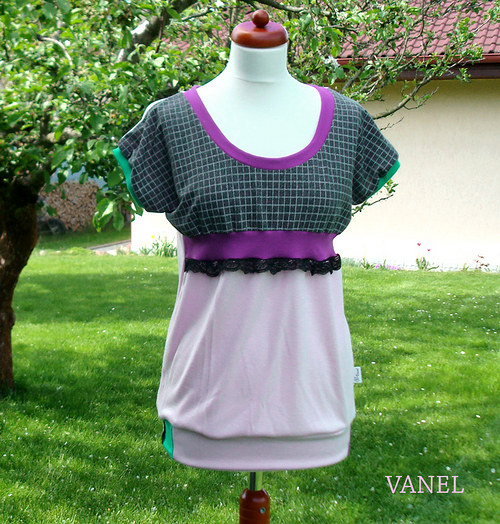 Simply Original Pink-Gray - tričko — foto 2