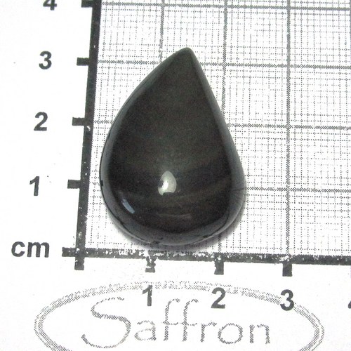 Duhový obsidián , kabošon č.1 — foto 2