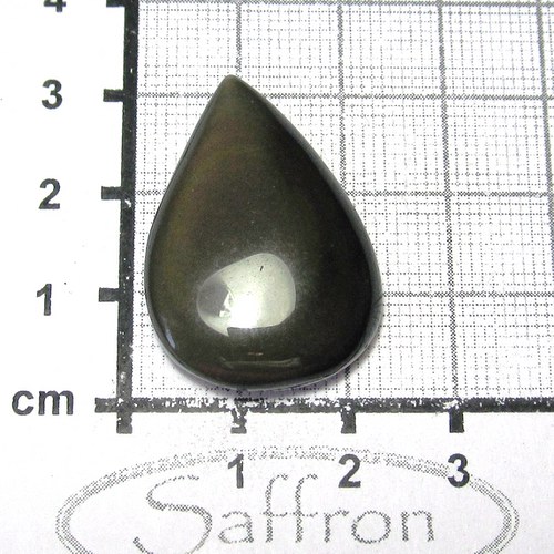 Duhový obsidián , kabošon č.4 — foto 2