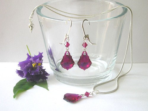 Swarovski sada Baroko Ruby AB.. — foto 6