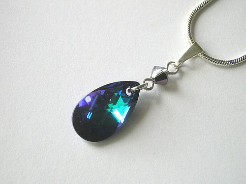 Swarovski kapky Heliotrope.. — foto 3