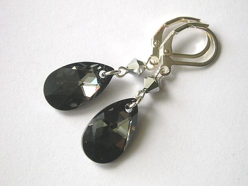 Swarovski kapky Silver Night.. — foto 3