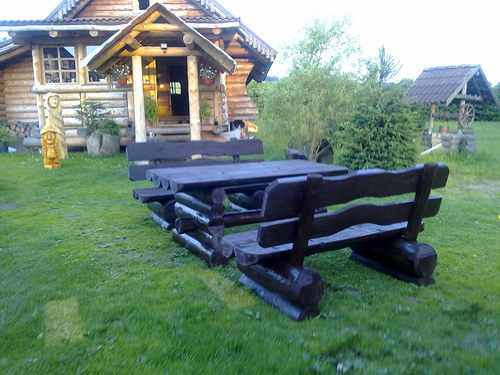 Dřevěný zahradní set — foto 4