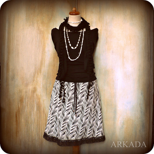 Zebra - sukně — foto 2