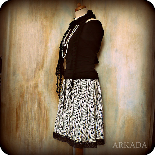 Zebra - sukně — foto 3
