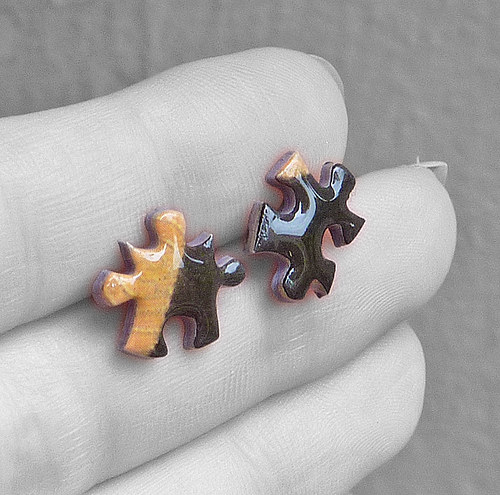 Mini Klimt earrings — foto 3