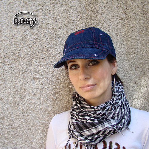 Unisex riflová kšiltovka, džínová čepice 821/60 — foto 4
