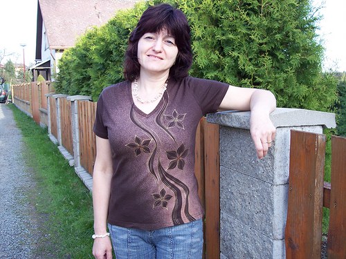 Tričko hořkočokoládové — foto 2
