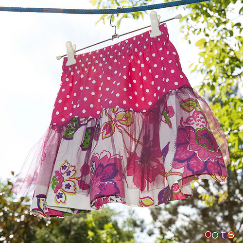 Sukýnka Pink garden — foto 2