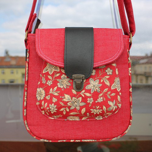 Kabelka "MOGAN RED FLOWERS" — foto 2