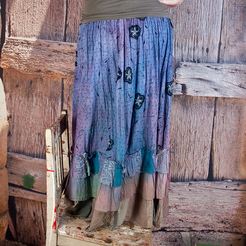 Dlouhá sukně - vel.L/XL — foto 5