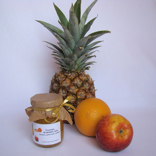 Exotická ... ananas, pomeranč, jablko 200 g — foto 3