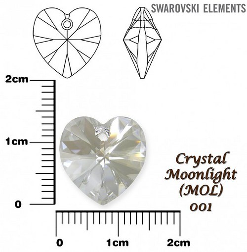 Swarovski přívěšek Moonlight ( stříbro 925 ) — foto 3