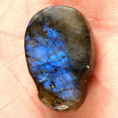 Labradorit- CABOCHON- lebka — foto 2