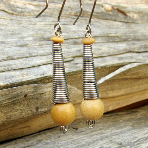 Náušnice afro II. — foto 3