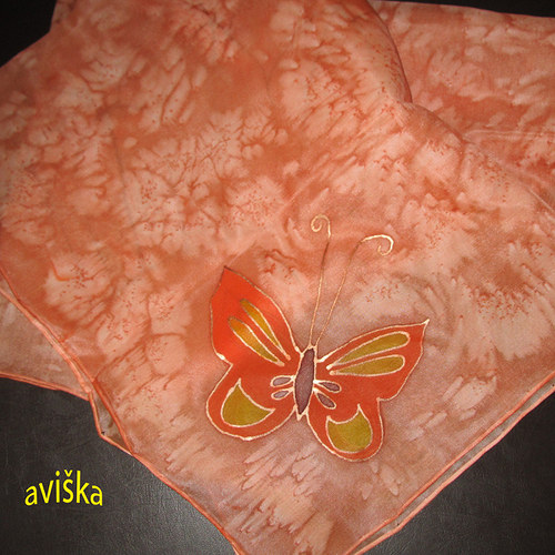 Šátek - motýl — foto 2
