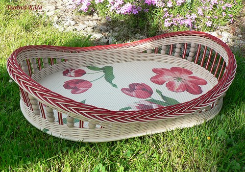 Velký podnos "Život tulipánu" — foto 3